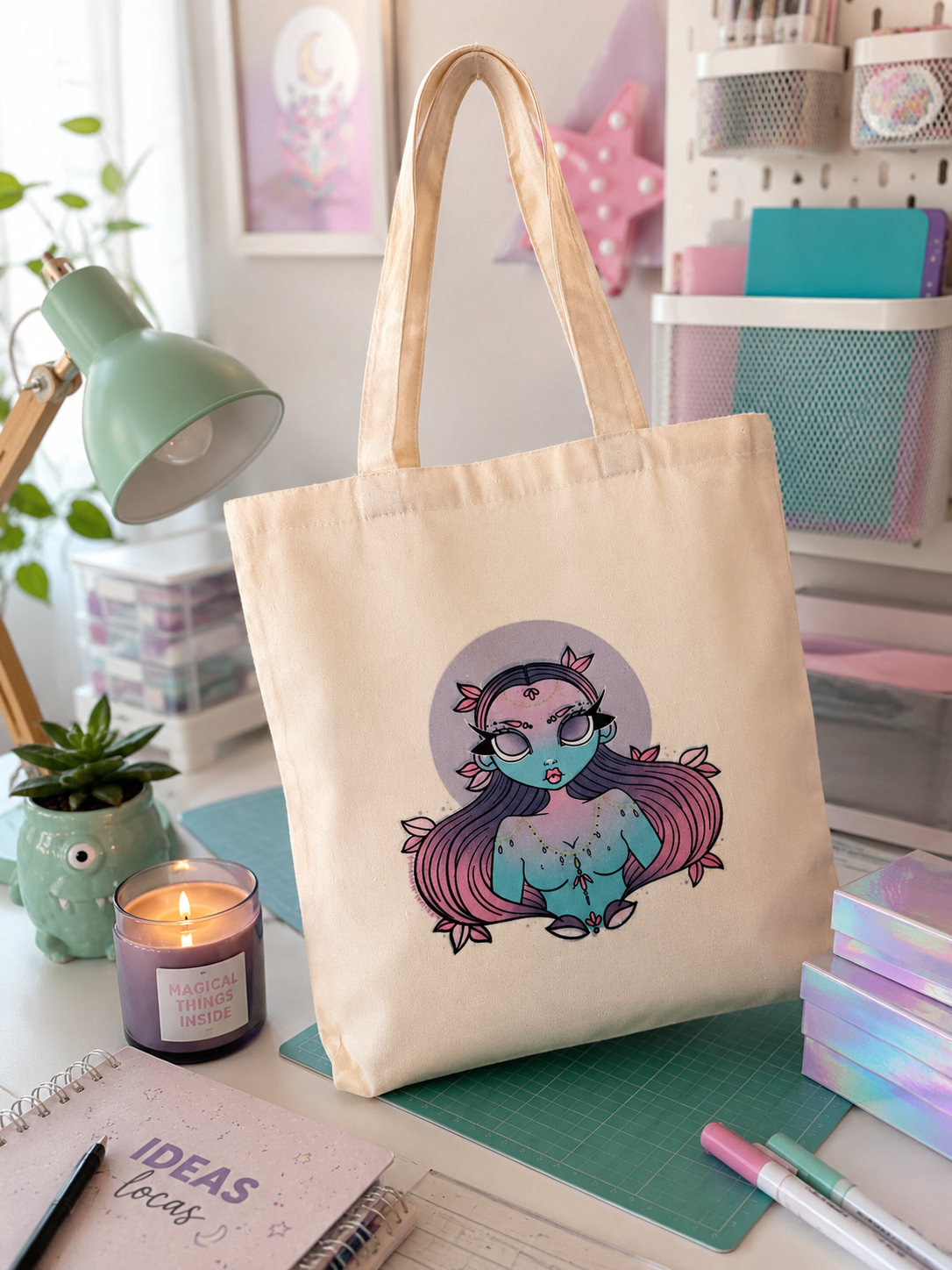 Totebag Diosa de Loto