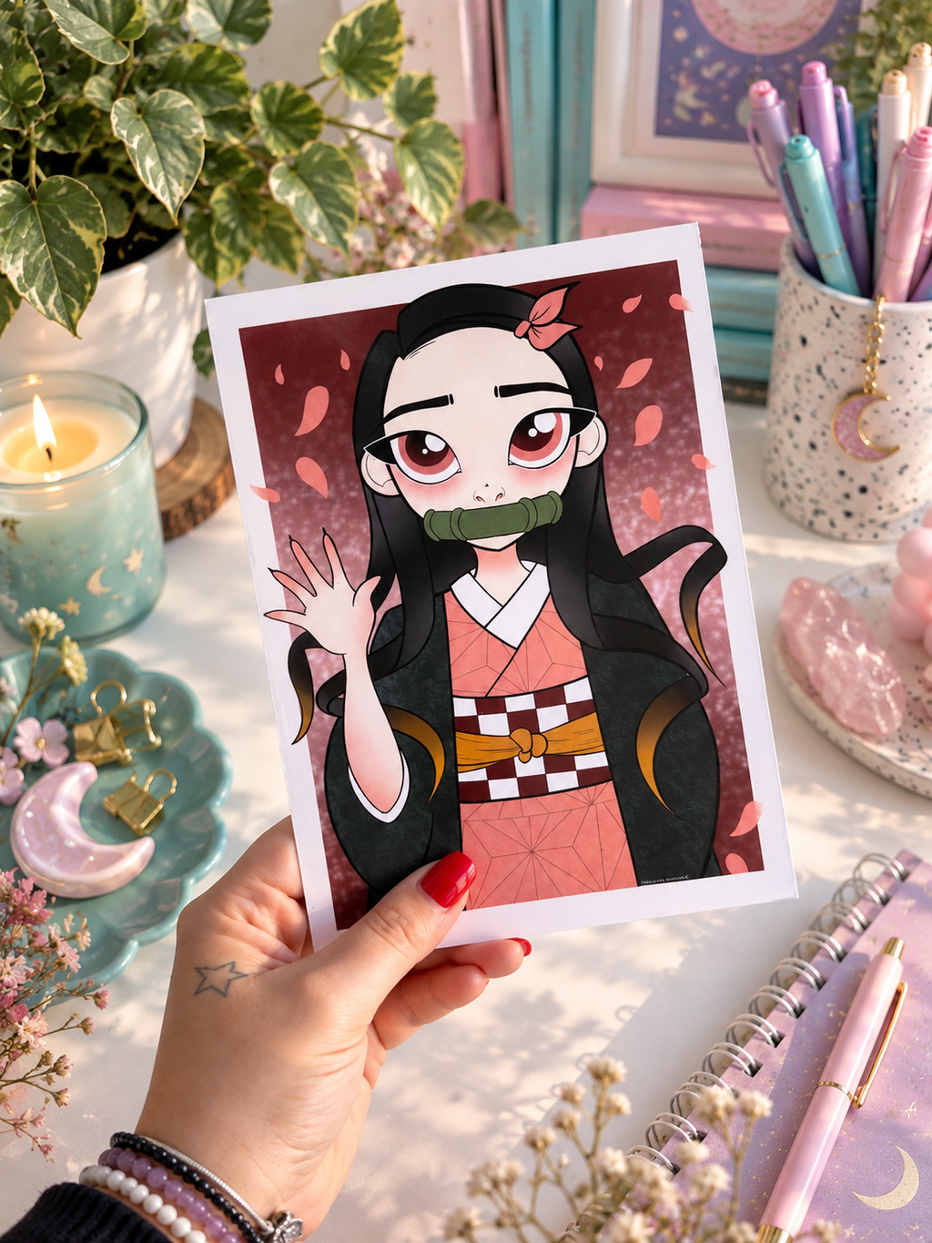 Print Fan Art de 15 por 21 centímetros