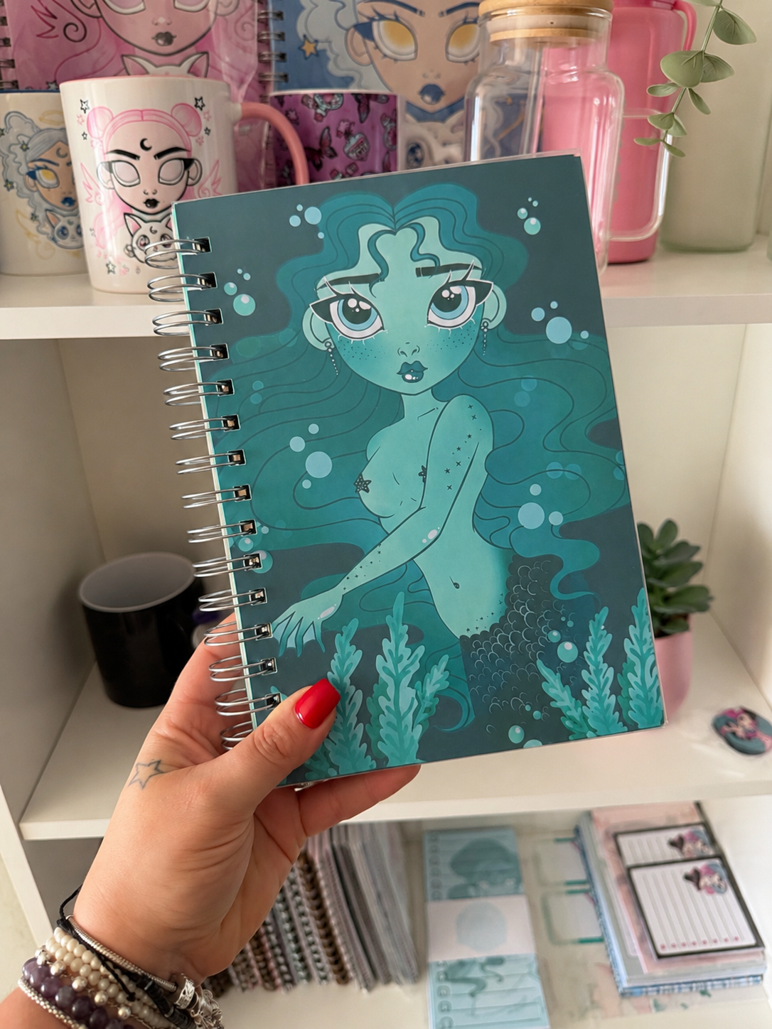 Libreta A5 Sirena de las Profundidades