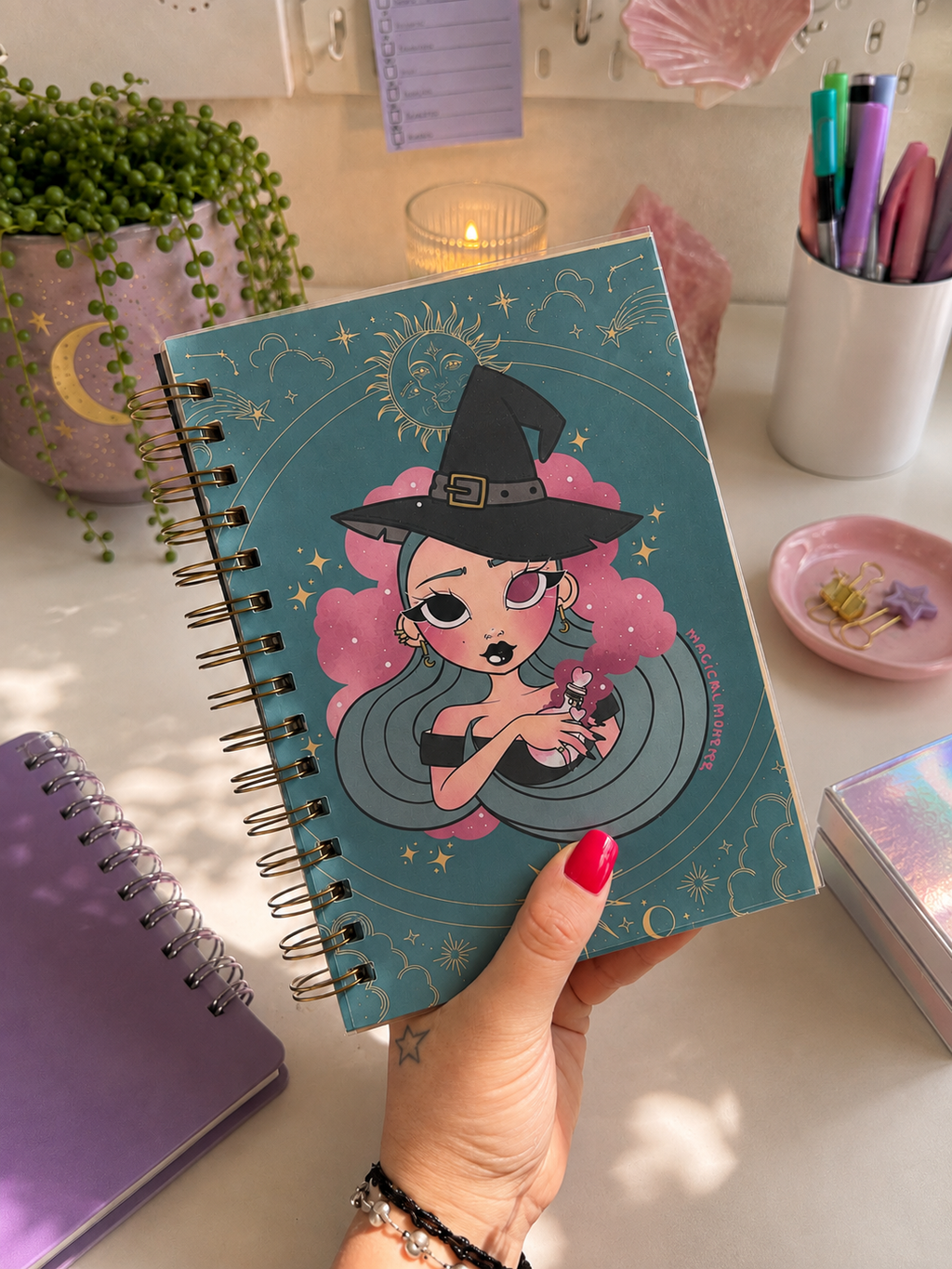 Libreta A5 Magical Witch