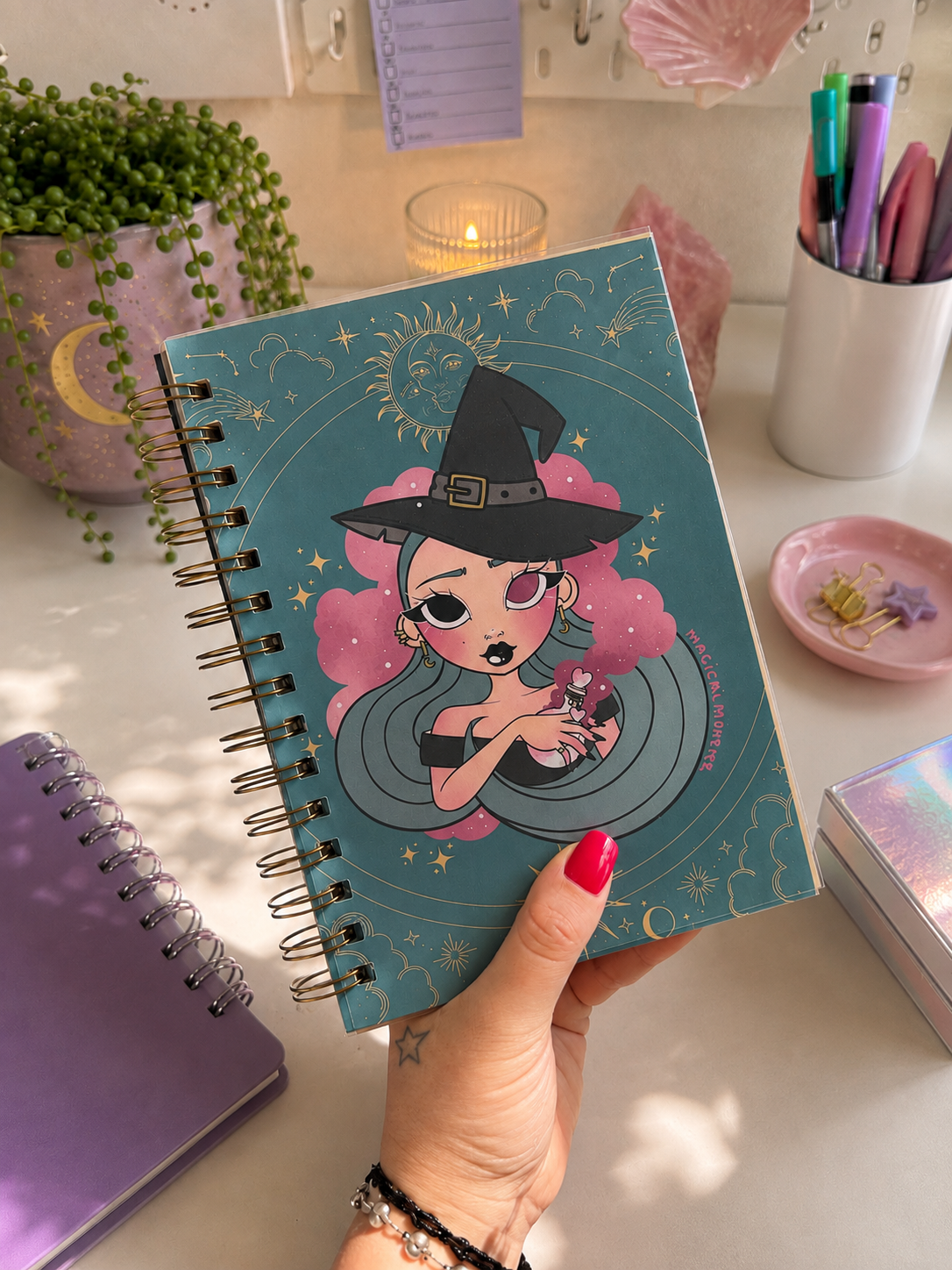 Libreta A5 Magical Witch