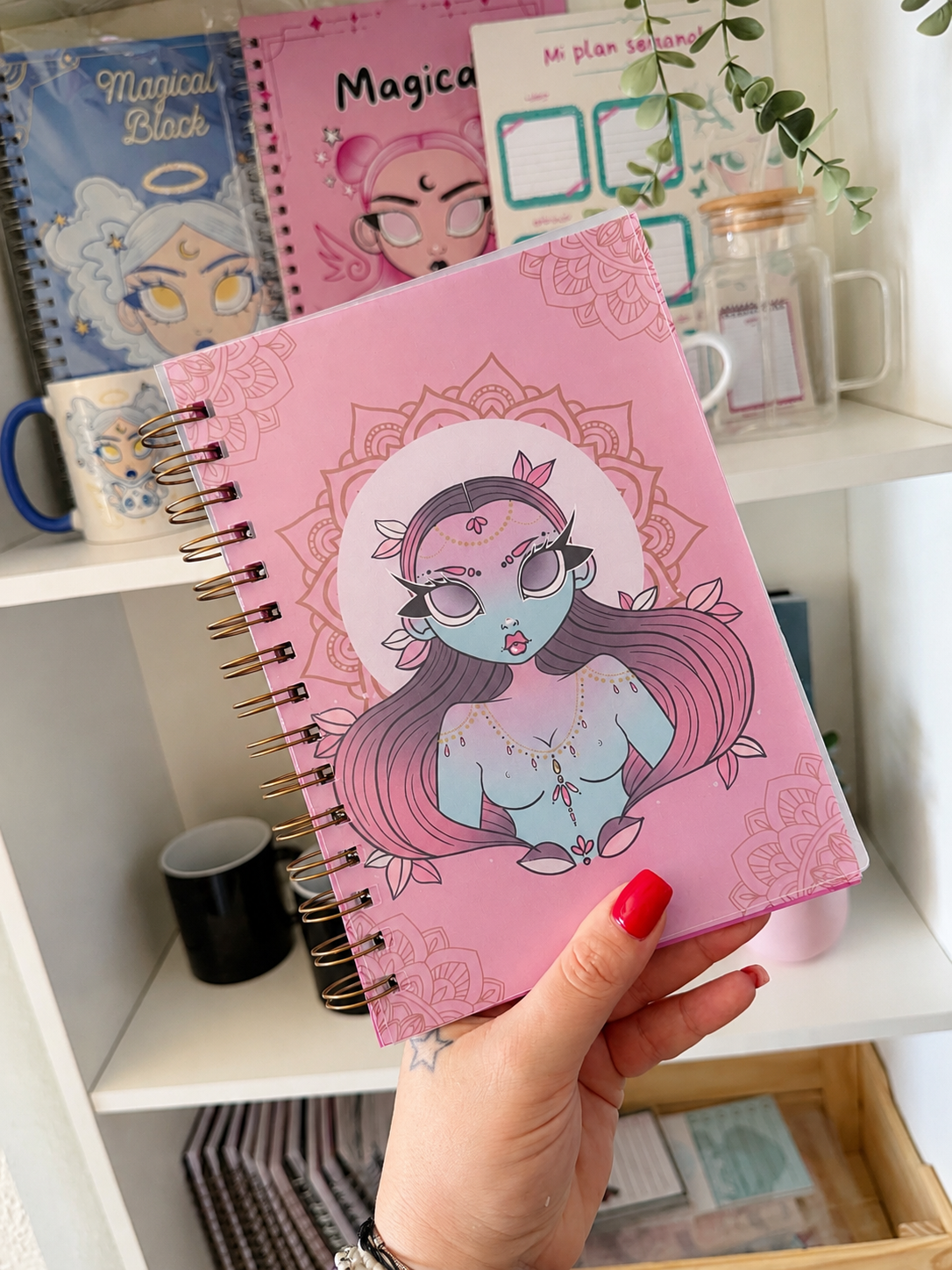 Libreta A5 Diosa de Loto