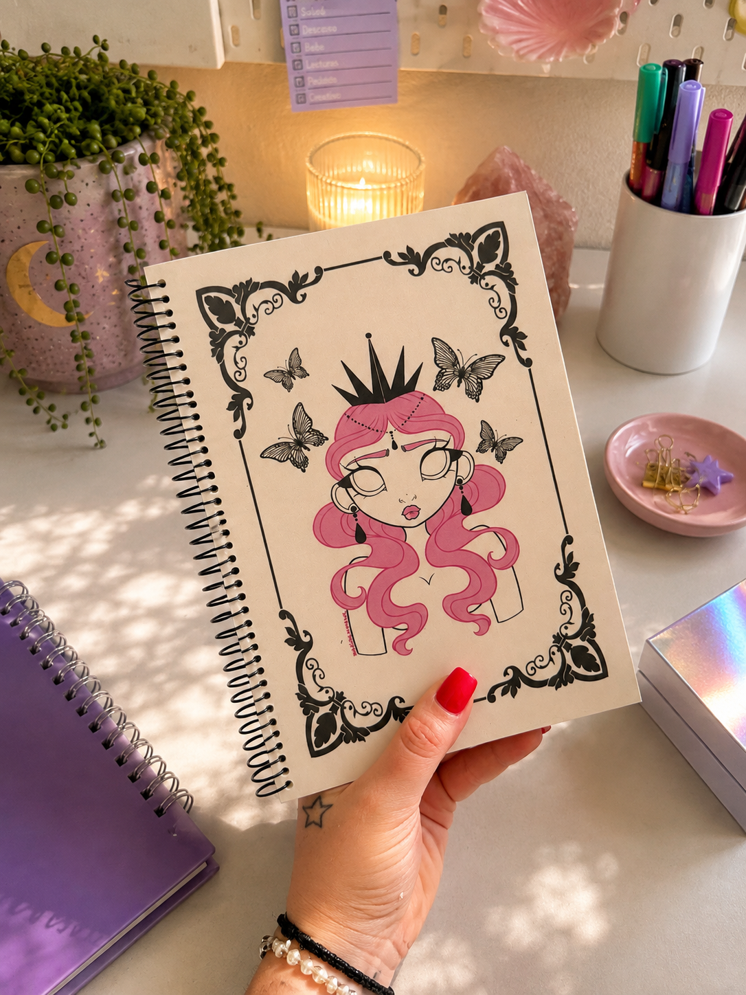 Libreta A5 Queen Butterfly