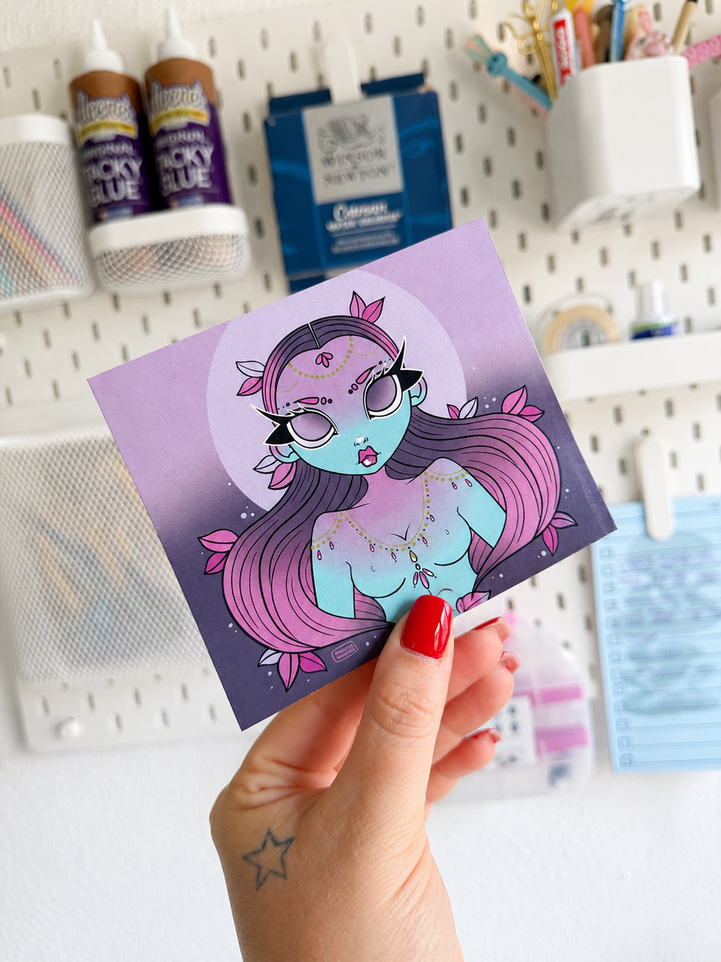 Mini Print Diosa de Loto