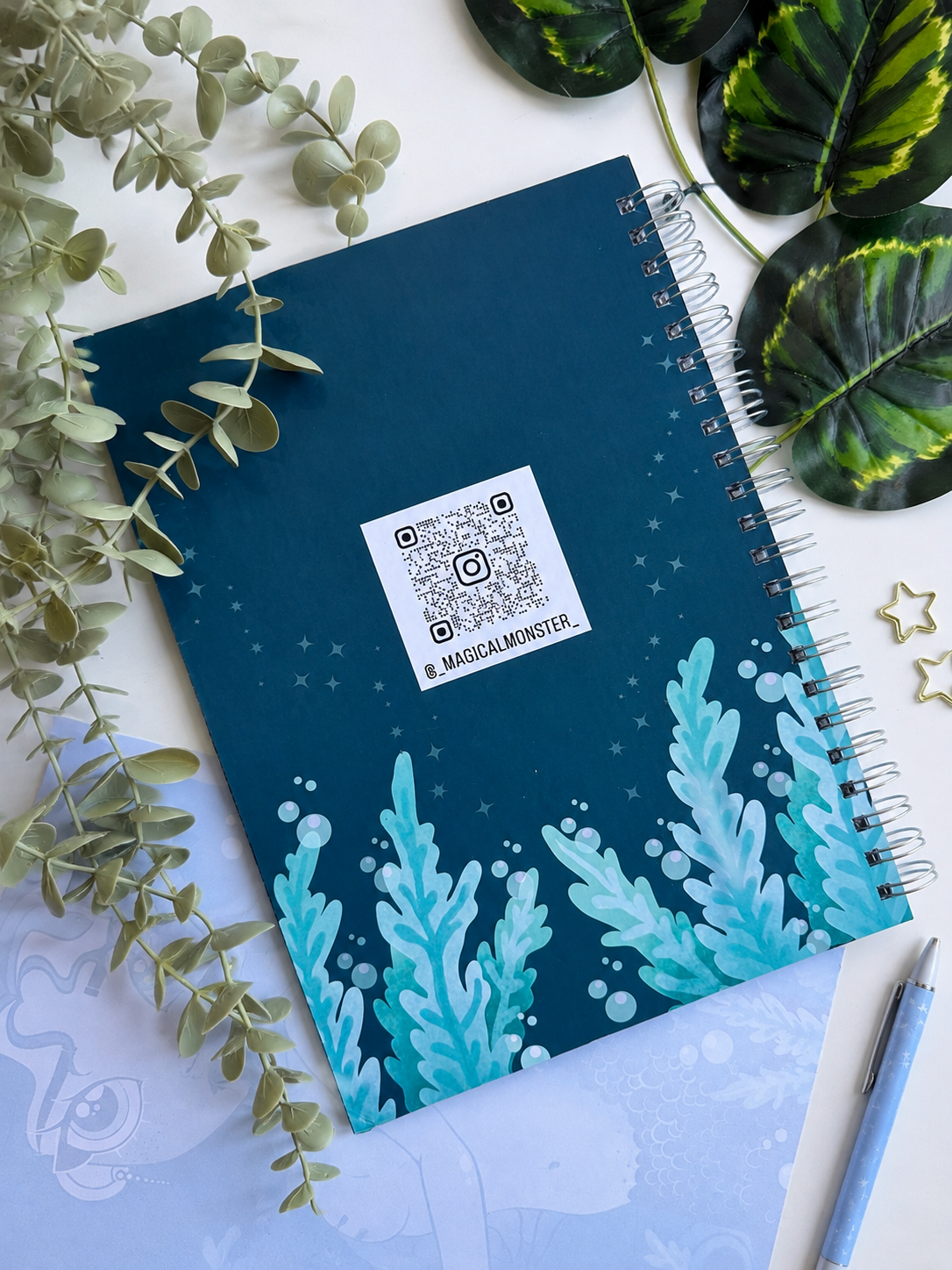 Cuaderno A4 Sirena de las Profundidades