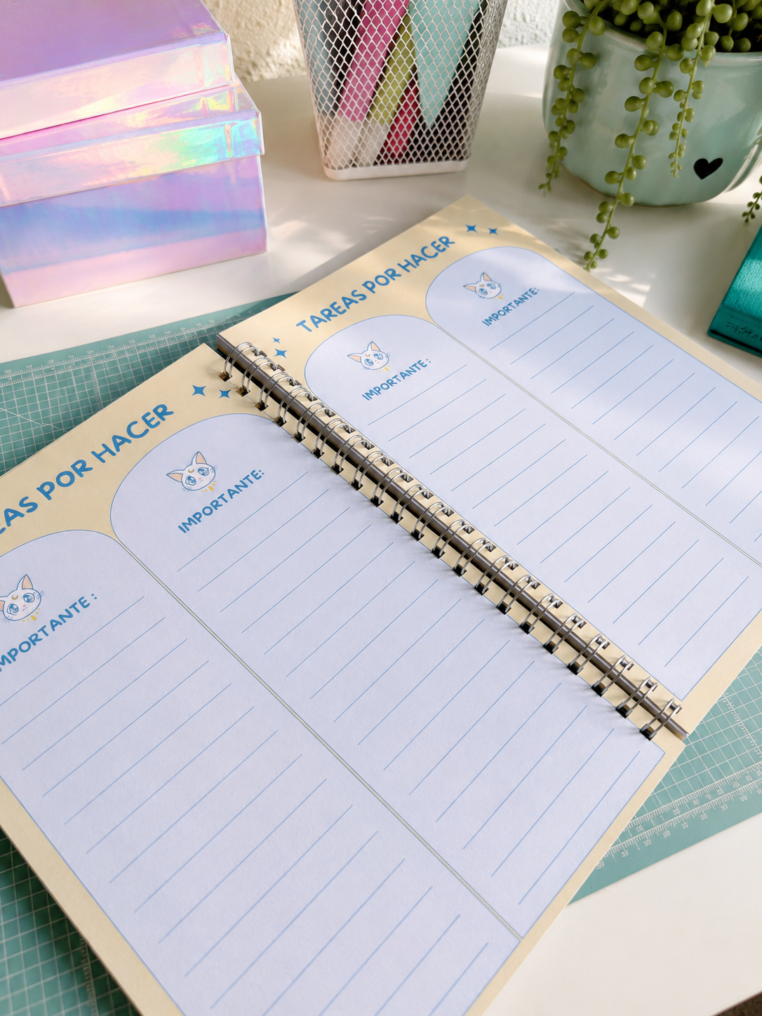 Cuaderno Organizador A4 Celestial